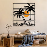Metal Palm Tree Wall Art