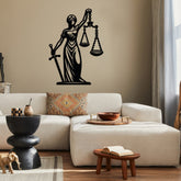 Metal Themis Wall Art