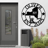 New York Custom Metal Sign
