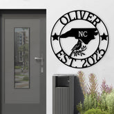North Carolina Custom Metal Sign