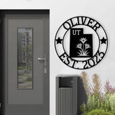 Utah Custom Metal Sign