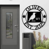 Wyoming Custom Metal Sign