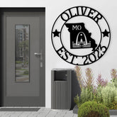 Missouri Custom Metal Sign