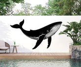 Majestic Whale Metal Wall Art