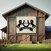 Custom Horse Ranch Sign