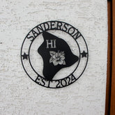 Hawaii Custom Metal Sign