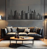 Line Art Modern Living Room Wall Art