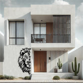 Lion Personalized Metal Signs