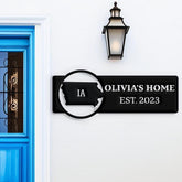Iowa Custom Metal Sign