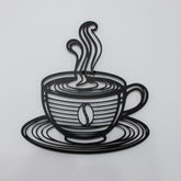 Coffee Cup Metal Sign