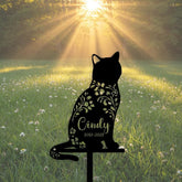 Personalized Cat Memorial Sign