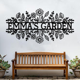 Wildflower Last Name Sign