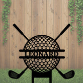 Custom Golf Yard Sign