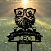 Bearded Dragon Memorial Yard Sign