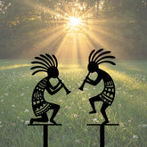 Funny Kokopelli Garden Stakes