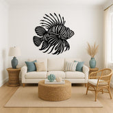 Lionfish Metal Wall Art for Beach House