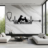Custom Veterinarian Name Sign