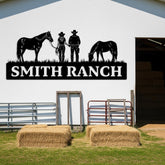 Custom Ranch Metal Sign