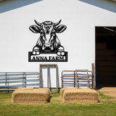 Cow Farm Sign