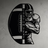 Custom Football Name Sign