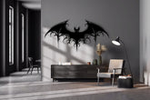 Majestic Bat Metal Wall Art