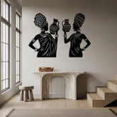 African Woman Wall Art