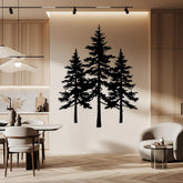 Pine Tree Metal Wall Decor