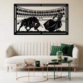 Matador Arena Metal Wall Decor