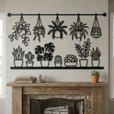 Boho Vase Flofers Wall Decor