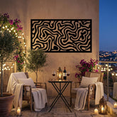 large abstract wall art