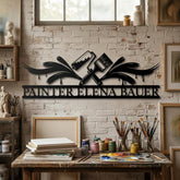 Custom Painter Name Sign