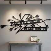 Custom Electrician Metal Sign