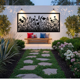 Wildflower Metal Wall Art