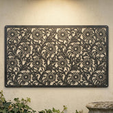 Floral Metal Wall Decor