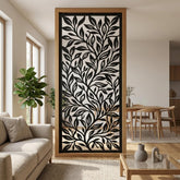 Leaf Metal Privacy Screen