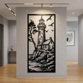 Lighthouse Metal Wall Decor