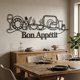Bon Appetit Metal Wall Decor