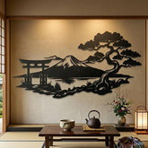 Mount Fuji Metal Wall Art