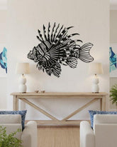 Lionfish Metal Wall Decor