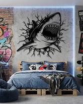 Shark Metal Wall Decor
