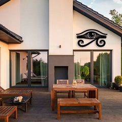 Eye of Ra Metal Wall Art