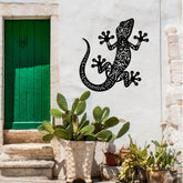Gecko Metal Wall Decor - Lizzard Wall Art