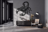 Giant Scorpion Metal Wall Art - Victorian Gothic Home Decor