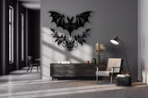 Victorian Gothic Bat Wall Decor - Majestic Bat Decor