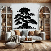 Bonsai Tree Metal Wall Art - Tree of Life Wall Decor
