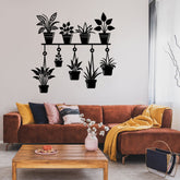 Flower Metal Wall Art - Above Couch Wall Decor