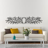 Tree Leaves Above Couch Wall Decor