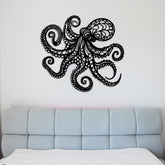 Octopus Beach House Wall Decor - Unique Bathroom Wall Decor