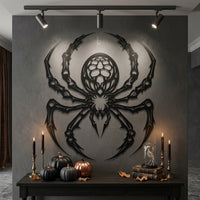 Giant Spider Metal Wall Decor