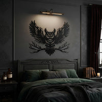 Majestic Owl Metal Wall Art